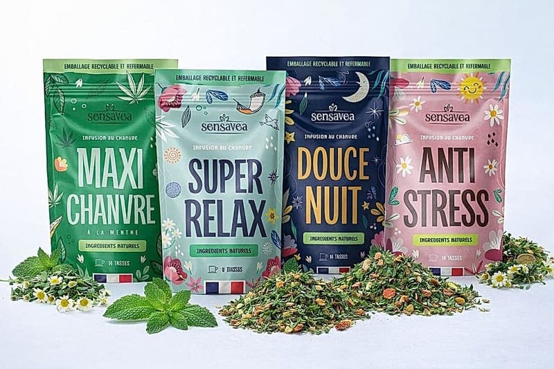 Infusions et huiles CBD pour le sommeil - Histoire de Graines Lyon
